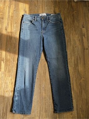 Sam Edelman High Rise Slim Straight Jeans